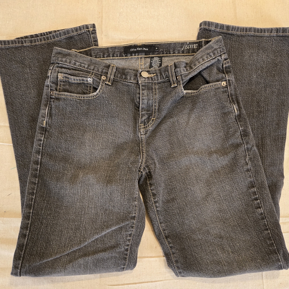 Calvin Klein Jeans Bootcut Women's Size 8 Black Denim